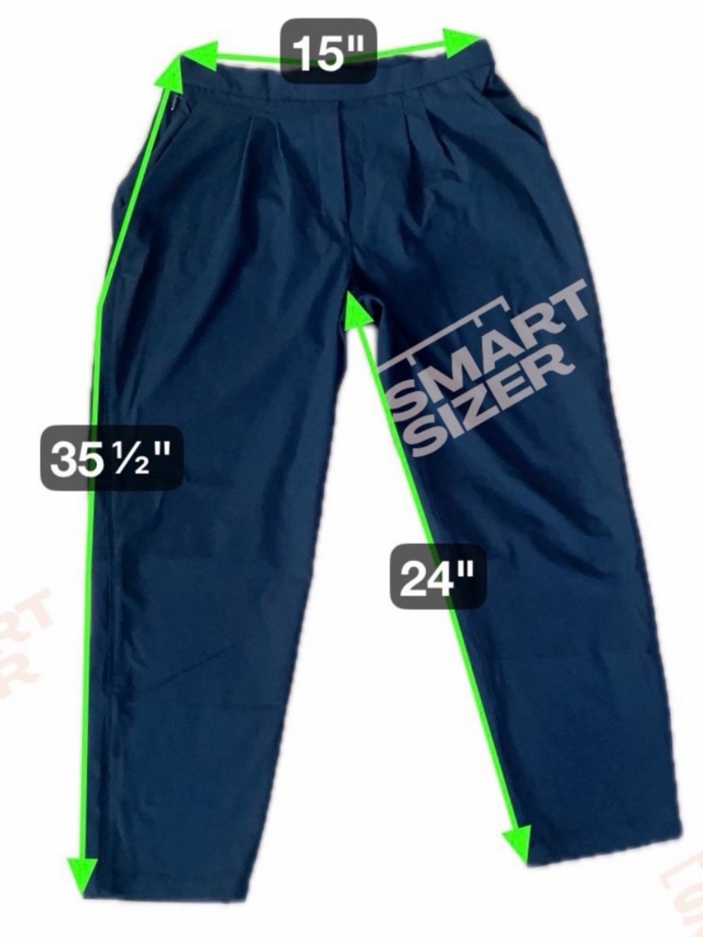 Lululemon Essential High-Rise Trouser True Navy Career Travel Pant Women’s 10 - Picture 7 of 9
